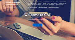 Desktop Screenshot of globalamericanenterprises.com